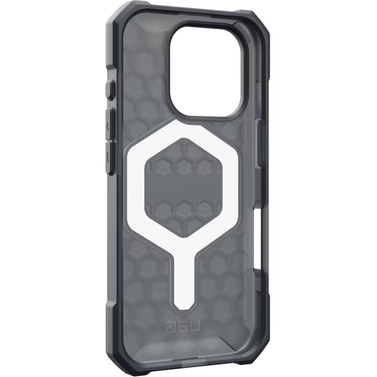 Защитный чехол URBAN ARMOR GEAR (UAG) Essential Armor MagSafe для iPhone 16 Pro (114448113131) - Ash: фото 2 из 12