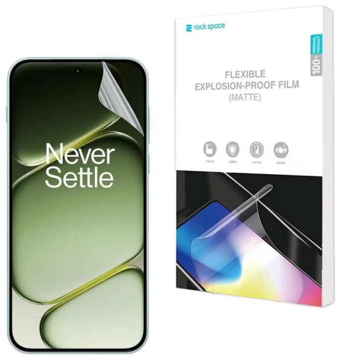 Антиблікова плівка на екран RockSpace Explosion-Proof Matte для OnePlus Nord 6: фото 1 з 8