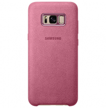 Чохол Alcantara Cover для Samsung Galaxy S8 Plus (G955) EF-XG955ASEGRU - Pink: фото 1 з 3