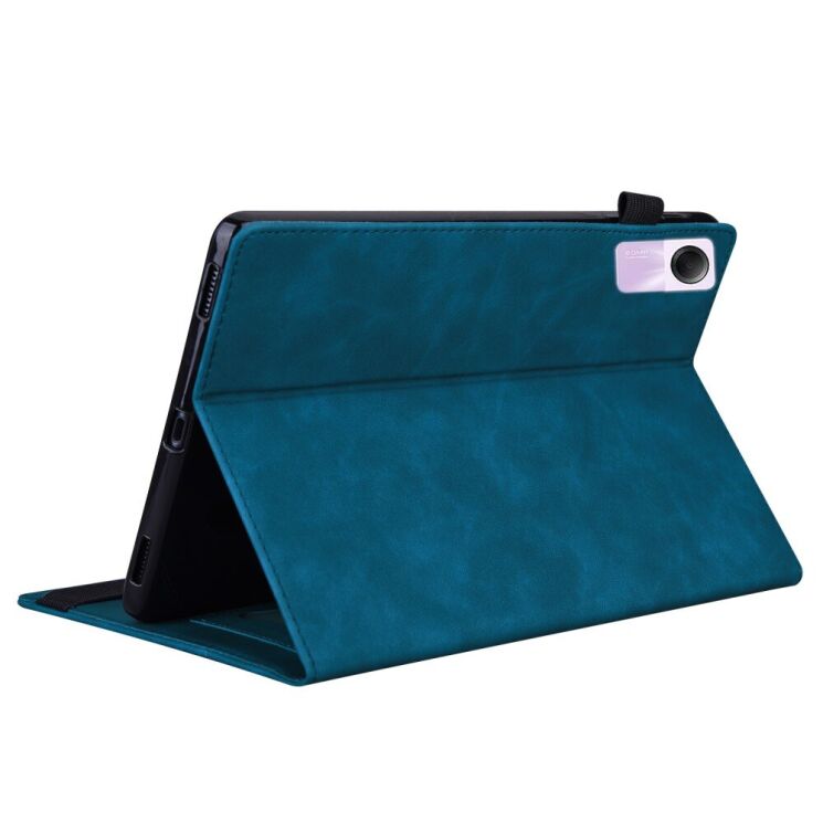 Чехол Deexe Business Style для Xiaomi Redmi Pad SE - Blue: фото 4 из 8