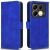 Чехол Deexe Classic Wallet для Infinix Note 40 - Blue: фото 1 из 6