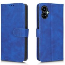 Чехол Deexe Classic Wallet для Tecno Camon 19 Neo (CH6i) - Blue: фото 1 из 16
