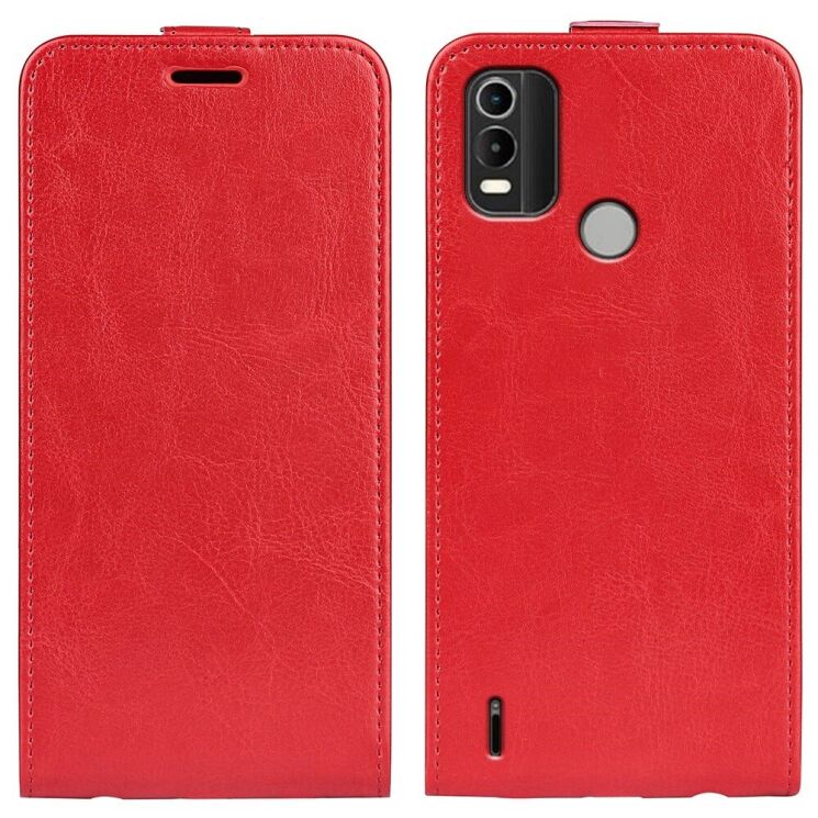 Чехол Deexe Flip Case для Nokia C21 Plus - Red: фото 1 из 7
