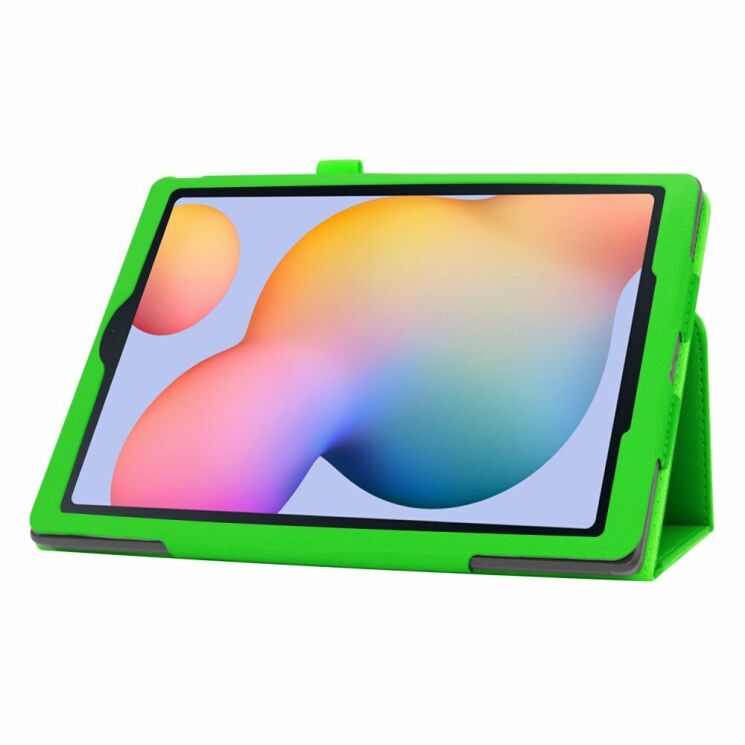 Чехол Deexe Folder Style для Samsung Galaxy Tab S6 lite / S6 Lite (2022/2024) - Green: фото 4 из 7