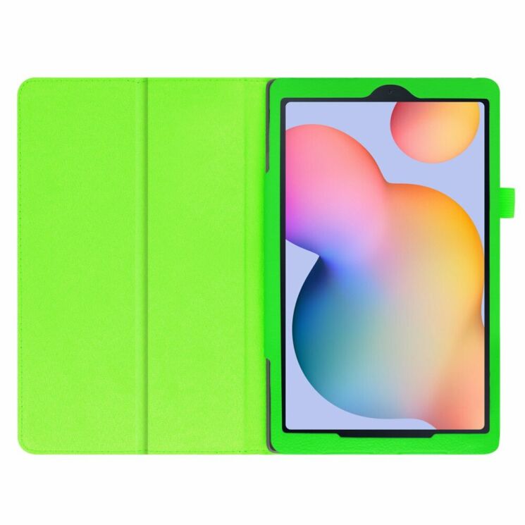 Чехол Deexe Folder Style для Samsung Galaxy Tab S6 lite / S6 Lite (2022/2024) - Green: фото 2 из 7