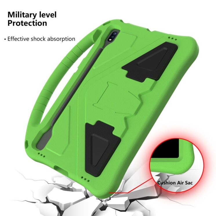 Чехол Deexe KickStand Cover для Samsung Galaxy Tab S10 Plus - Red: фото 4 из 5