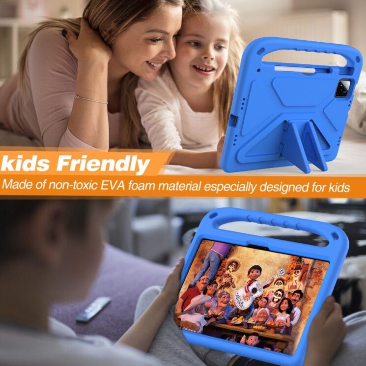 Чехол Deexe KickStand Cover для Xiaomi Pad 7 / 7 Pro - Green: фото 5 из 7