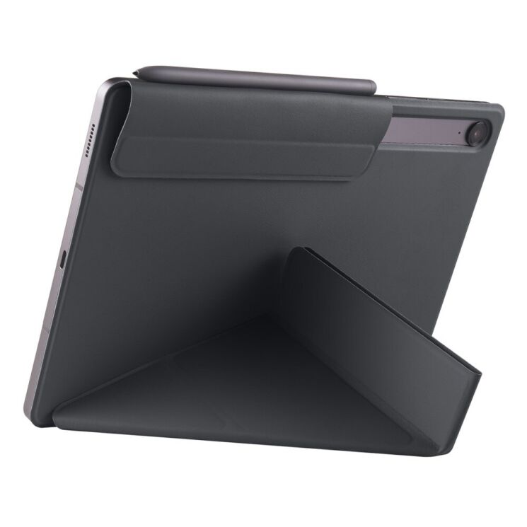 Чeхол Deexe Origami Series для Samsung Galaxy Tab S9 / S9 FE / S10 FE (X710/716/510/516/520/526) - Black: фото 3 из 12