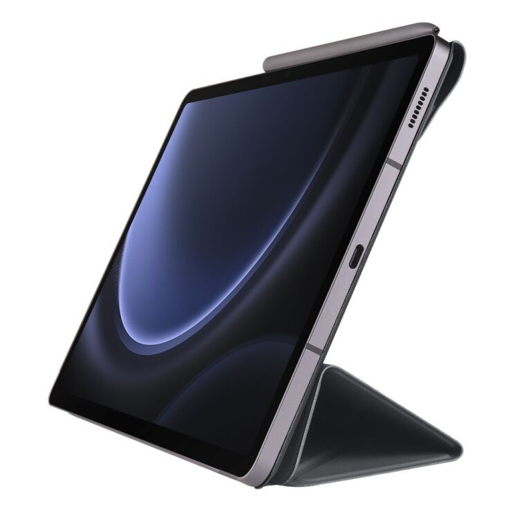 Чeхол Deexe Origami Series для Samsung Galaxy Tab S9 / S9 FE / S10 FE (X710/716/510/516/520/526) - Black: фото 2 из 12