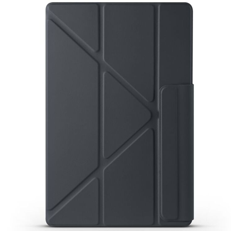 Чeхол Deexe Origami Series для Samsung Galaxy Tab S9 / S9 FE / S10 FE (X710/716/510/516/520/526) - Black: фото 7 из 12