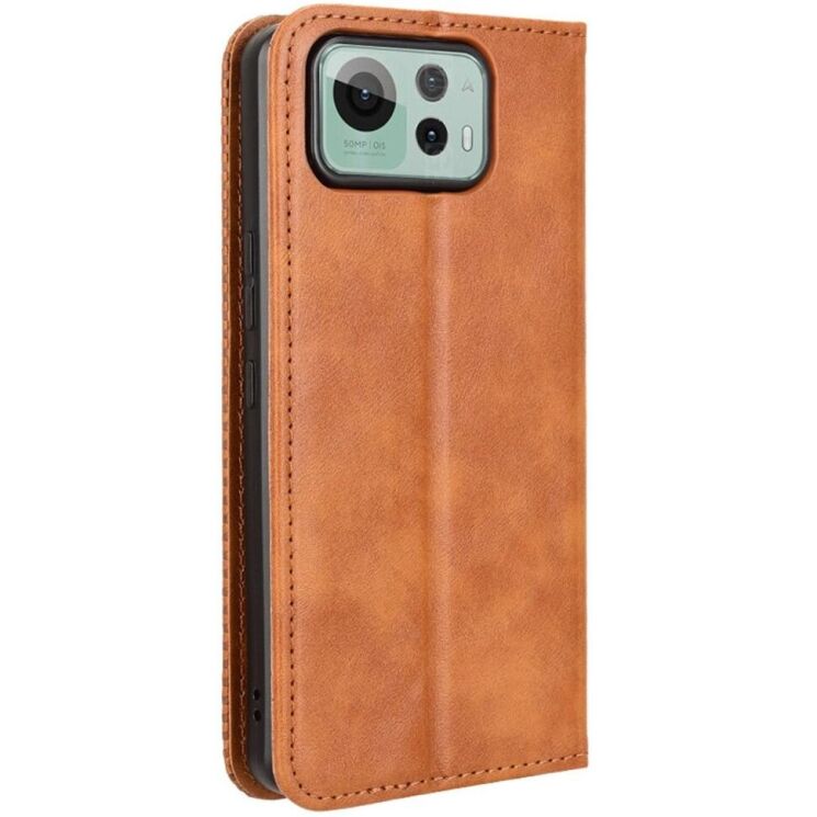 Чохол Deexe Retro Style для ASUS Zenfone 12 Ultra - Brown: фото 6 з 7