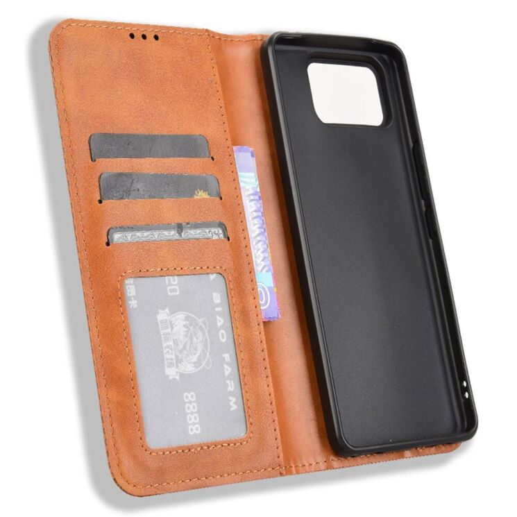 Чохол Deexe Retro Style для ASUS Zenfone 12 Ultra - Brown: фото 4 з 7