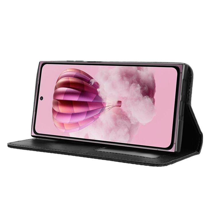 Чохол Deexe Retro Style для HMD Skyline - Black: фото 3 з 8