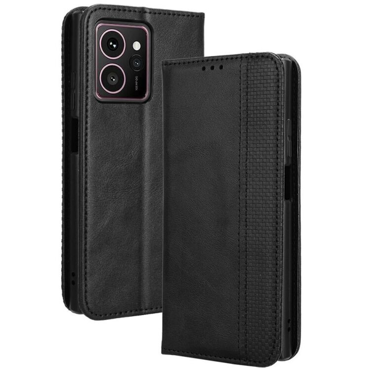 Чохол Deexe Retro Style для HMD Skyline - Black: фото 1 з 8