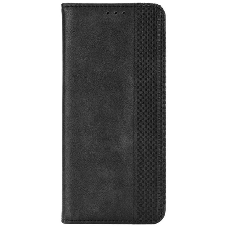 Чехол Deexe Retro Style для Honor 90 Lite - Black: фото 5 из 7