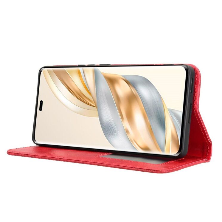 Чехол Deexe Retro Style для Honor Magic 7 Lite - Red: фото 3 из 7