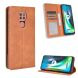 Чохол-книжка Deexe Retro Style для Motorola Moto E7 Plus / Moto G9 Play - Brown (268501Z). Фото 2 з 14