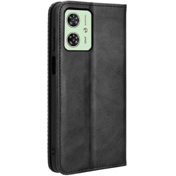 Чохол Deexe Retro Style для Motorola Moto G54 / G54 Power - Black: фото 5 з 6