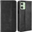 Чохол Deexe Retro Style для Motorola Moto G54 / G54 Power - Black (340210B)