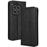 Чехол Deexe Retro Style для OnePlus Ace 3 Pro - Black: фото 1 из 7