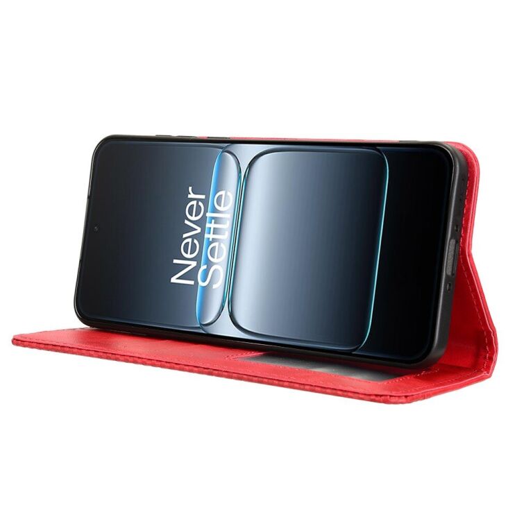 Чохол Deexe Retro Style для OnePlus Nord 5 / Ace 5 Ultra - Red: фото 7 з 15