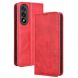 Чохол Deexe Retro Style для OnePlus Nord 5 / Ace 5 Ultra - Red (387500R). Фото 9 з 15