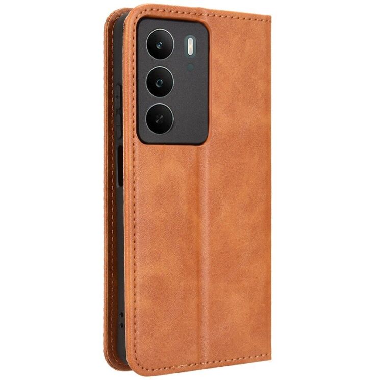 Чохол Deexe Retro Style для Realme C71 - Brown: фото 7 з 15