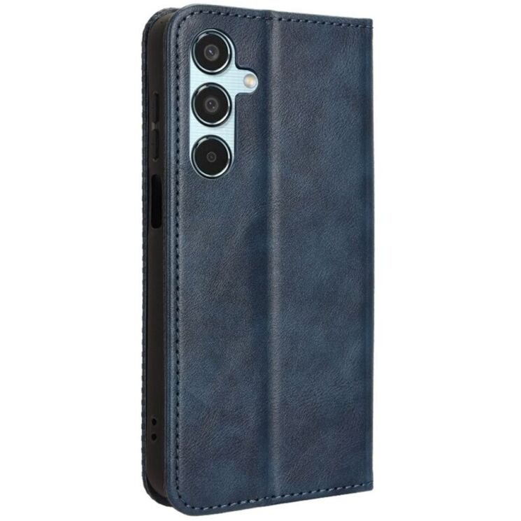 Чехол Deexe Retro Style для Samsung Galaxy M35 (M356) - Blue: фото 6 из 7