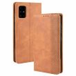 Чехол-книжка Deexe Retro Style для Samsung Galaxy S20 Plus (G985) - Brown (314003Z)
