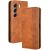 Чохол Deexe Retro Style для TECNO Camon 40 (CM5) - Brown: фото 1 з 7
