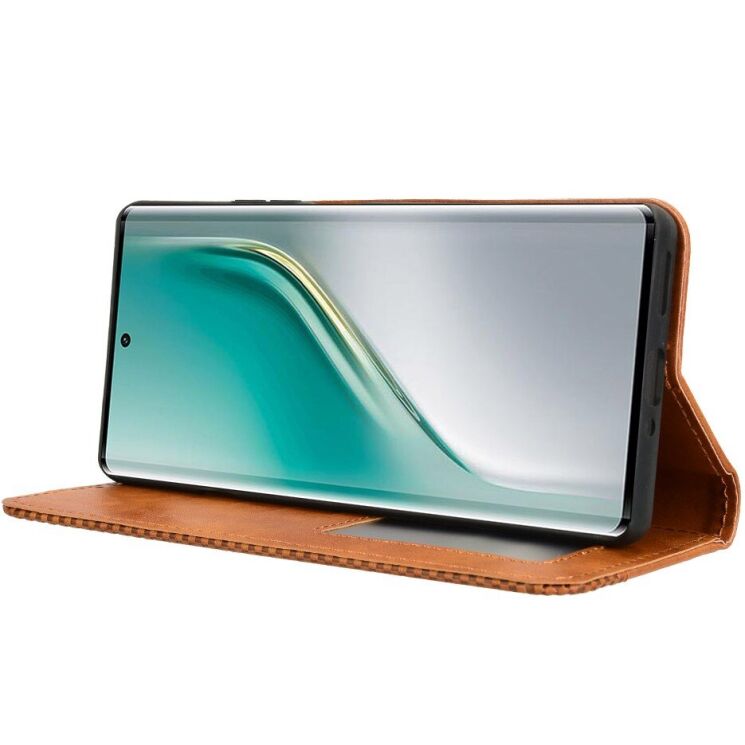 Чохол Deexe Retro Style для TECNO Camon 40 (CM5) - Brown: фото 3 з 7
