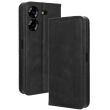 Чохол Deexe Retro Style для TECNO Pova 5 - Black (333601B)