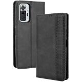 Чохол Deexe Retro Style для Xiaomi Redmi Note 10 Pro - Black (278452B)