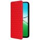 Чохол Deexe Rhombus Book для OPPO A5 - Red (385802R). Фото 5 з 6
