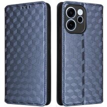 Чехол Deexe Rhombus Book для OPPO Reno 15 F/FS - Blue: фото 1 из 7