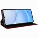 Чохол Deexe Rhombus Book для Realme Note 80 - Red (412403R). Фото 3 з 7