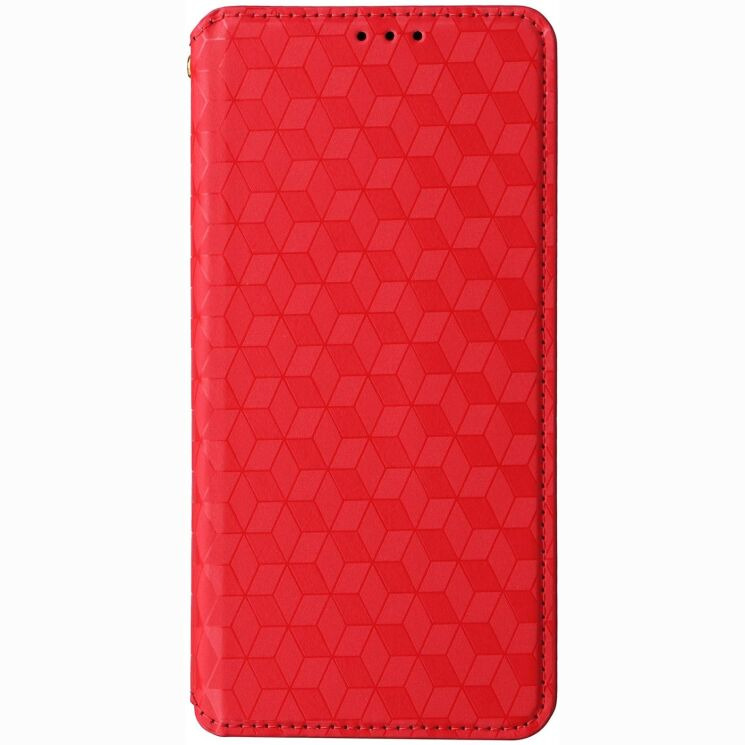 Чохол Deexe Rhombus Book для Realme Note 80 - Red (412403R) Чохол Deexe Rhombus Book для Realme Note 80 - Red: фото 6 з 7