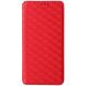 Чехол Deexe Rhombus Book для ZTE Blade A34 - Red (366143R). Фото 5 из 9