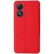 Чехол Deexe Rhombus Book для ZTE Blade A34 - Red (366143R). Фото 6 из 9