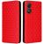 Чехол Deexe Rhombus Book для ZTE Blade A34 - Red: фото 1 из 9