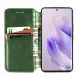 Чехол Deexe Rhombus Wallet для Infinix Zero 30 - Green (345316G). Фото 2 из 6