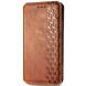 Чохол Deexe Rhombus Wallet для Samsung Galaxy A57 (A576) - Brown (406141Z). Фото 4 з 8
