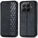 Чохол Deexe Rhombus Wallet для Xiaomi 15T Pro - Black (389833B). Фото 1 з 6