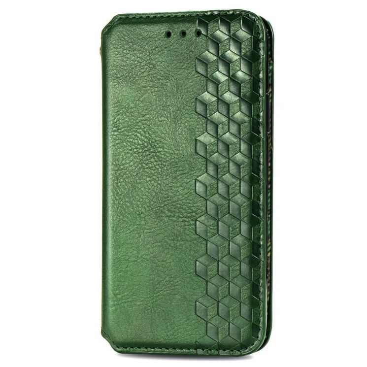 Чехол Deexe Rhombus Wallet для Xiaomi Redmi A3 - Green: фото 5 из 10
