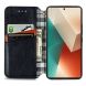 Чохол Deexe Rhombus Wallet для Xiaomi Redmi Note 13 5G - Black (341283B). Фото 2 з 10