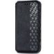 Чохол Deexe Rhombus Wallet для Xiaomi Redmi Note 13 5G - Black (341283B). Фото 5 з 10