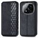 Чехол Deexe Rhombus Wallet для Xiaomi Redmi Note 14 Pro - Black (373533B). Фото 2 из 10