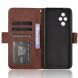 Чохол-книжка з кишеньками Deexe Wallet Stand для Honor 200 - Brown (364155Z). Фото 5 з 7