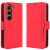Чохол Deexe Wallet Stand для Infinix Hot 60 Pro Plus - Red: фото 1 з 15