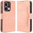 Чехол Deexe Wallet Stand для OPPO Reno 13 Pro 5G - Pink (376702P)